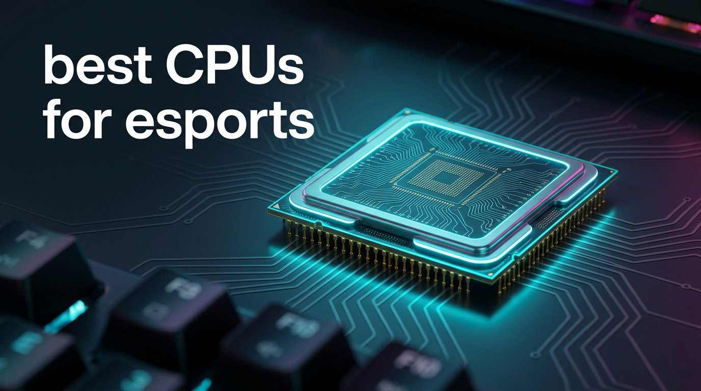 best CPUs for esports