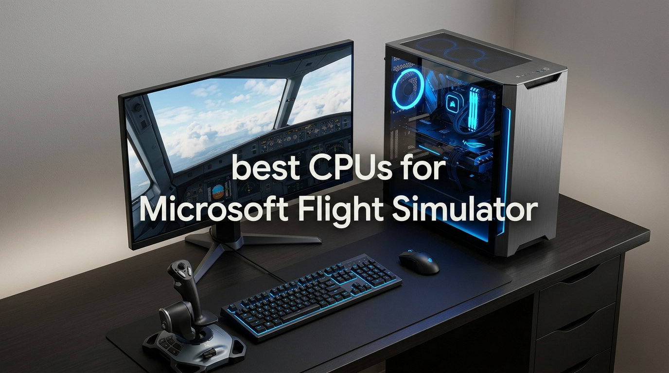 best CPUs for Microsoft Flight Simulator