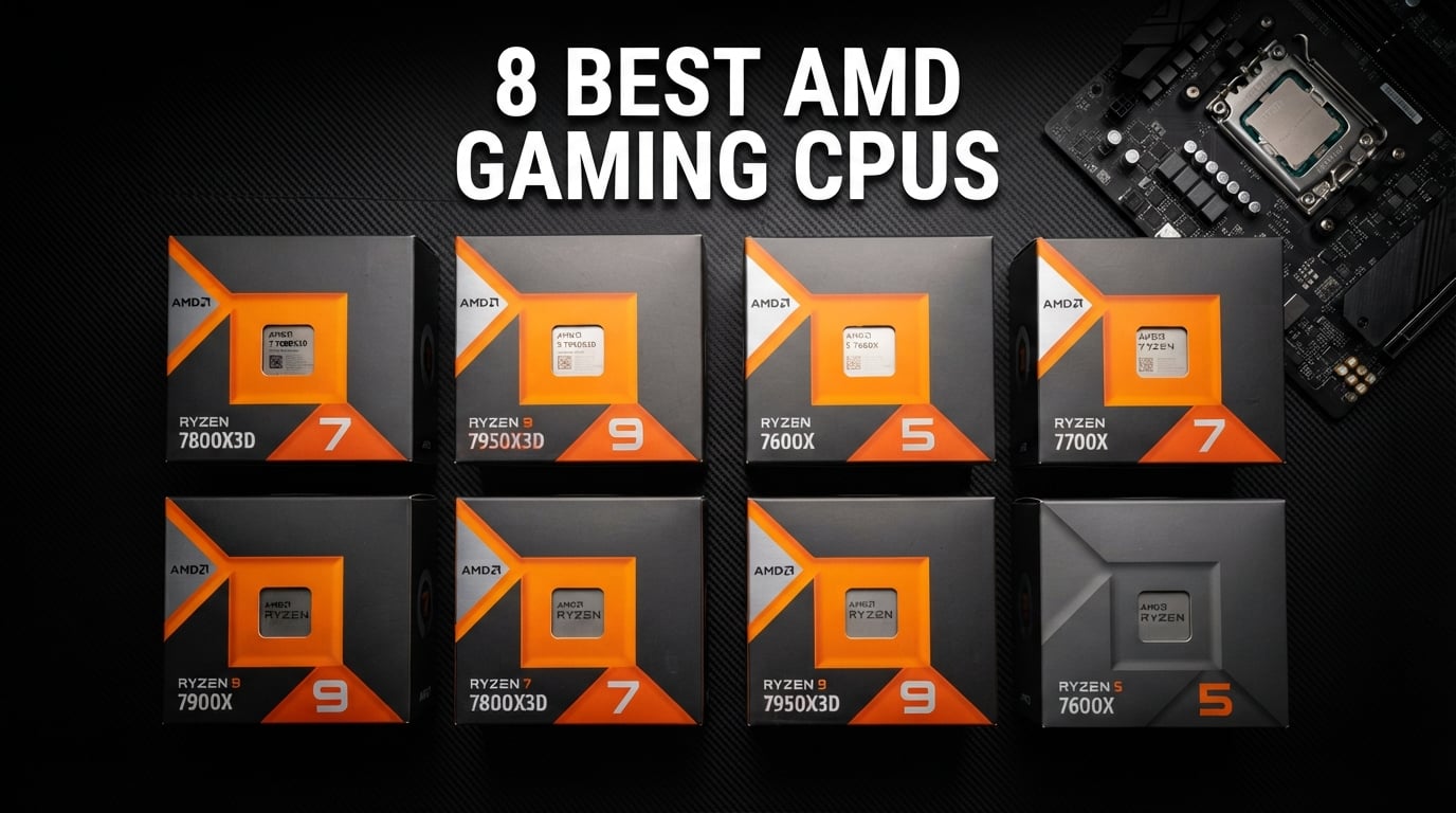 best AMD gaming CPUs