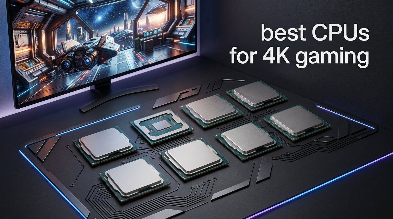 best CPUs for 4K gaming