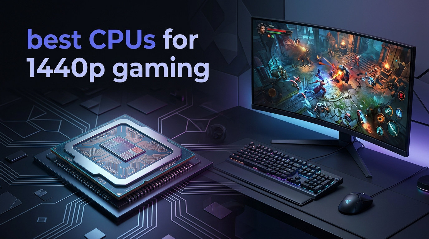 best CPUs for 1440p gaming