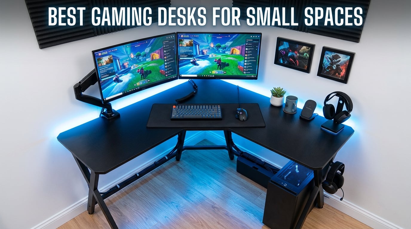 best gaming desks for small spaces