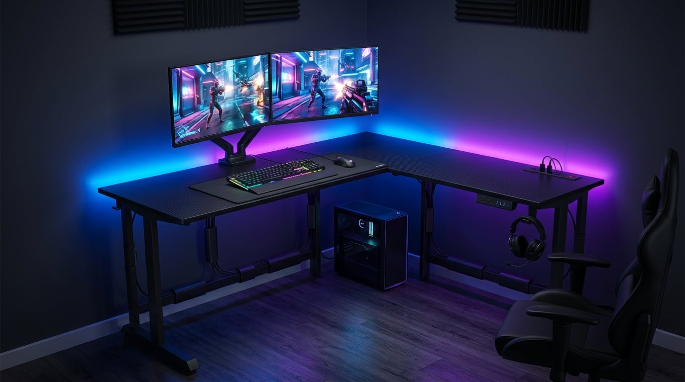 best corner gaming desks