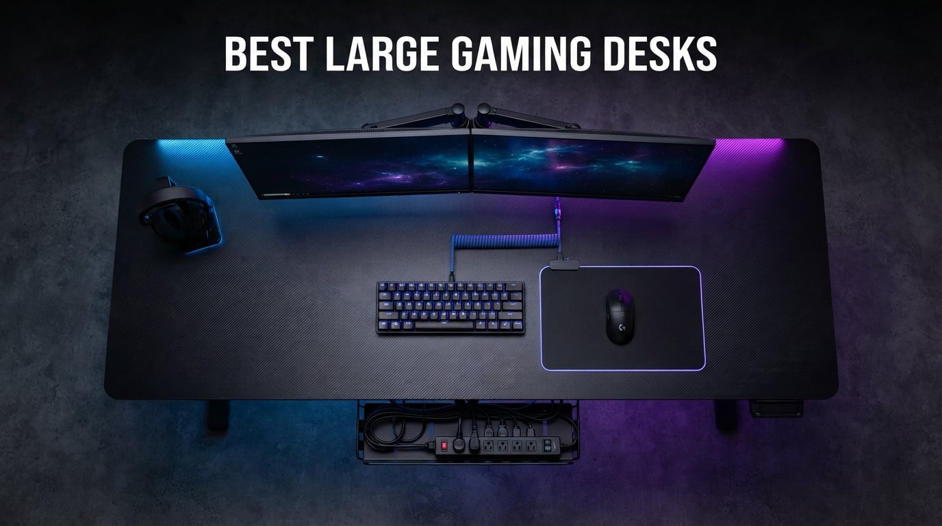 best large gaming desks