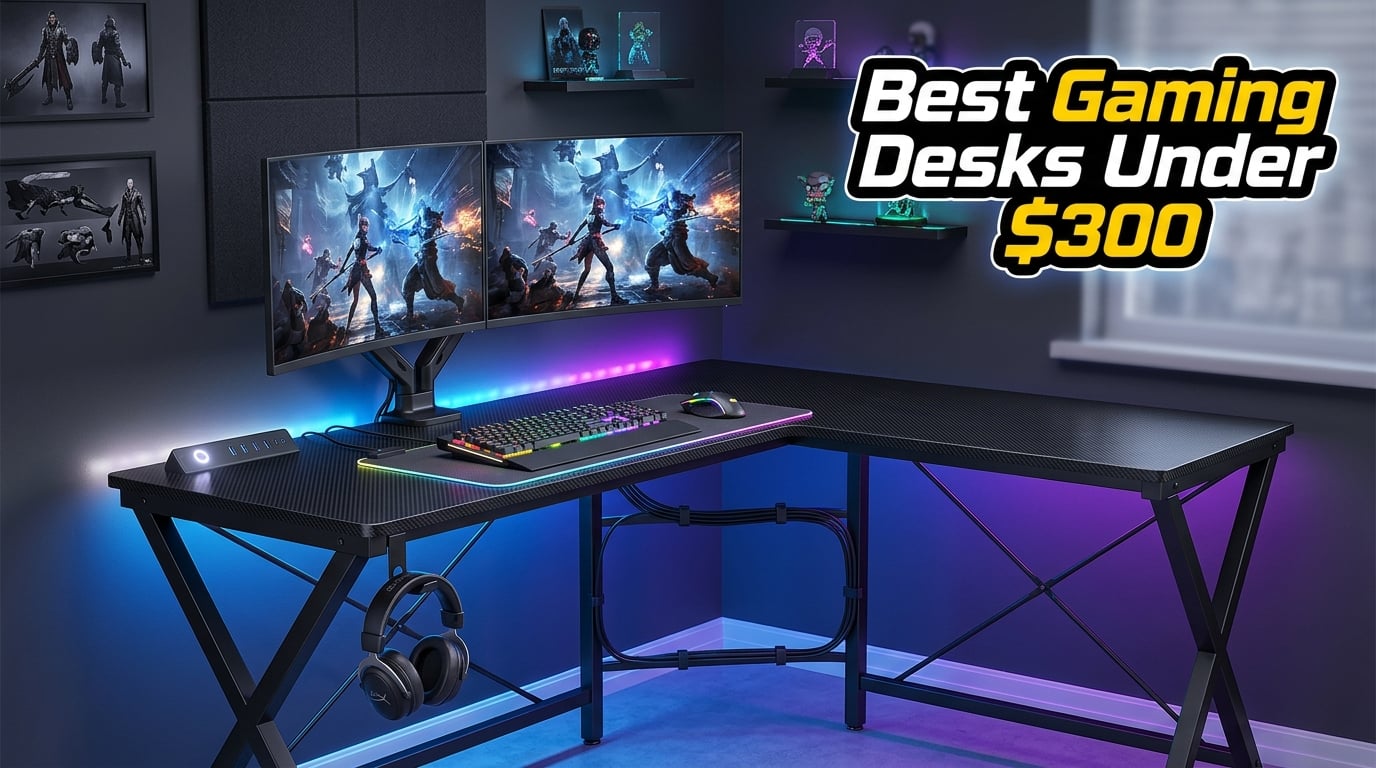best gaming desks under 300 dollars