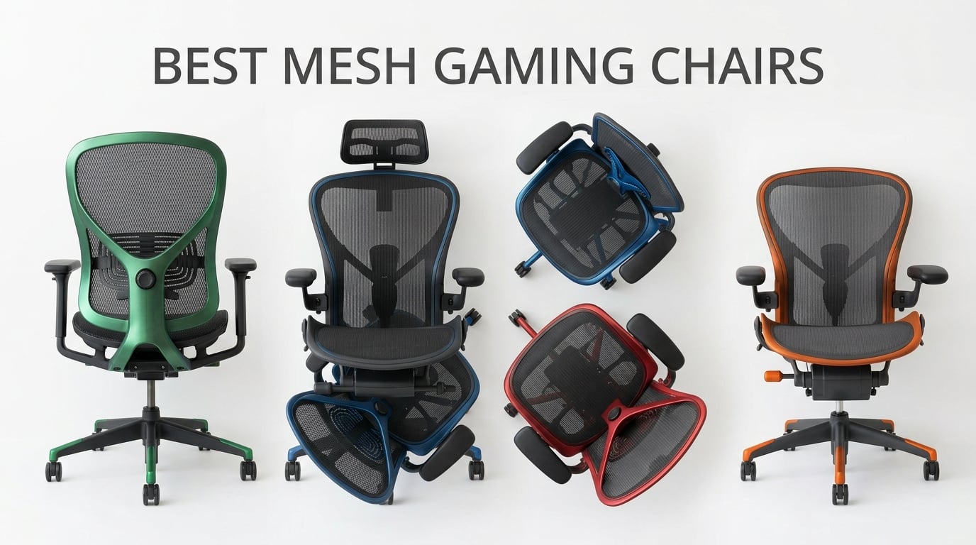 best mesh gaming chairs