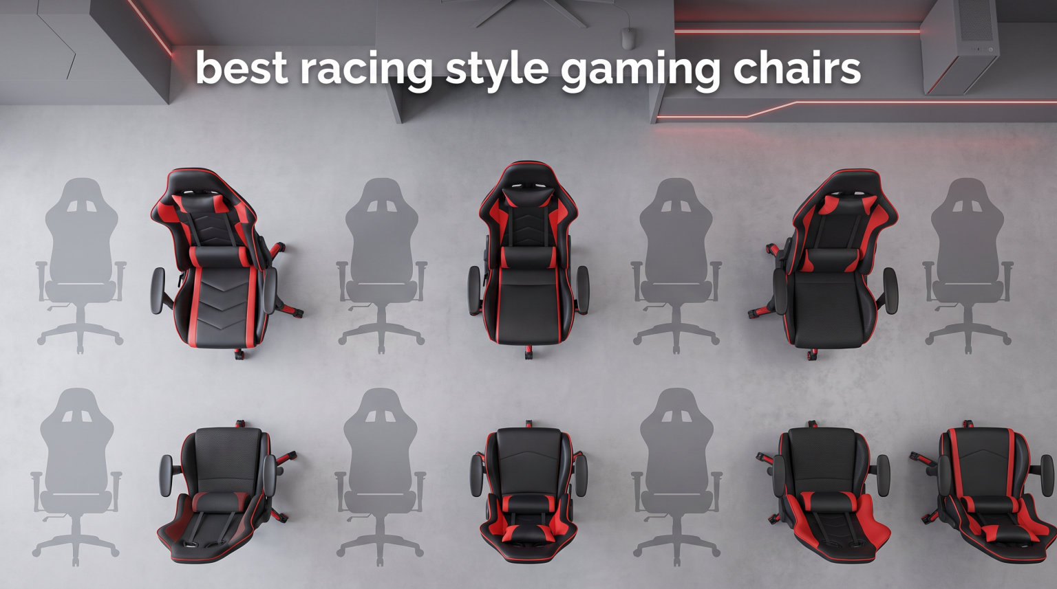 best racing style gaming chairs