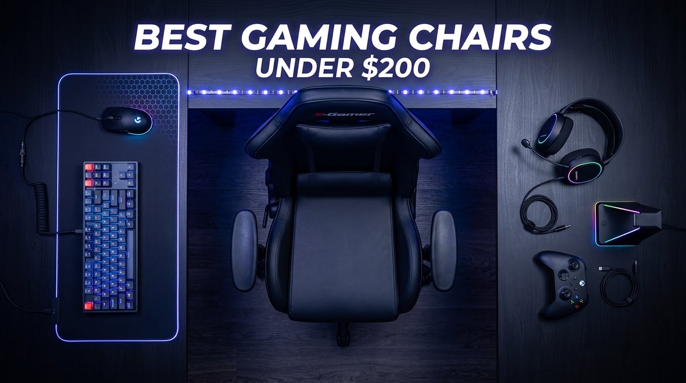 best gaming chairs under 200 dollars