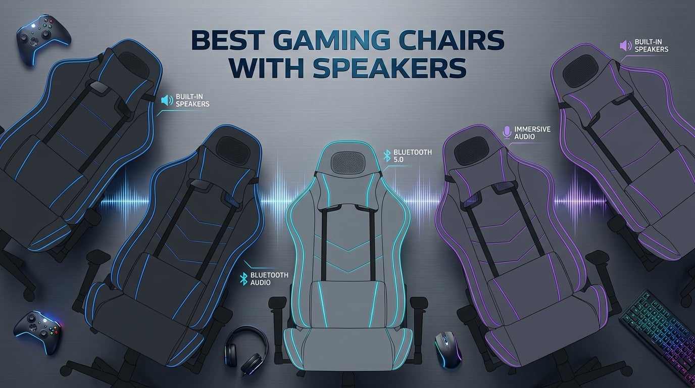 best gaming chairs with speakers