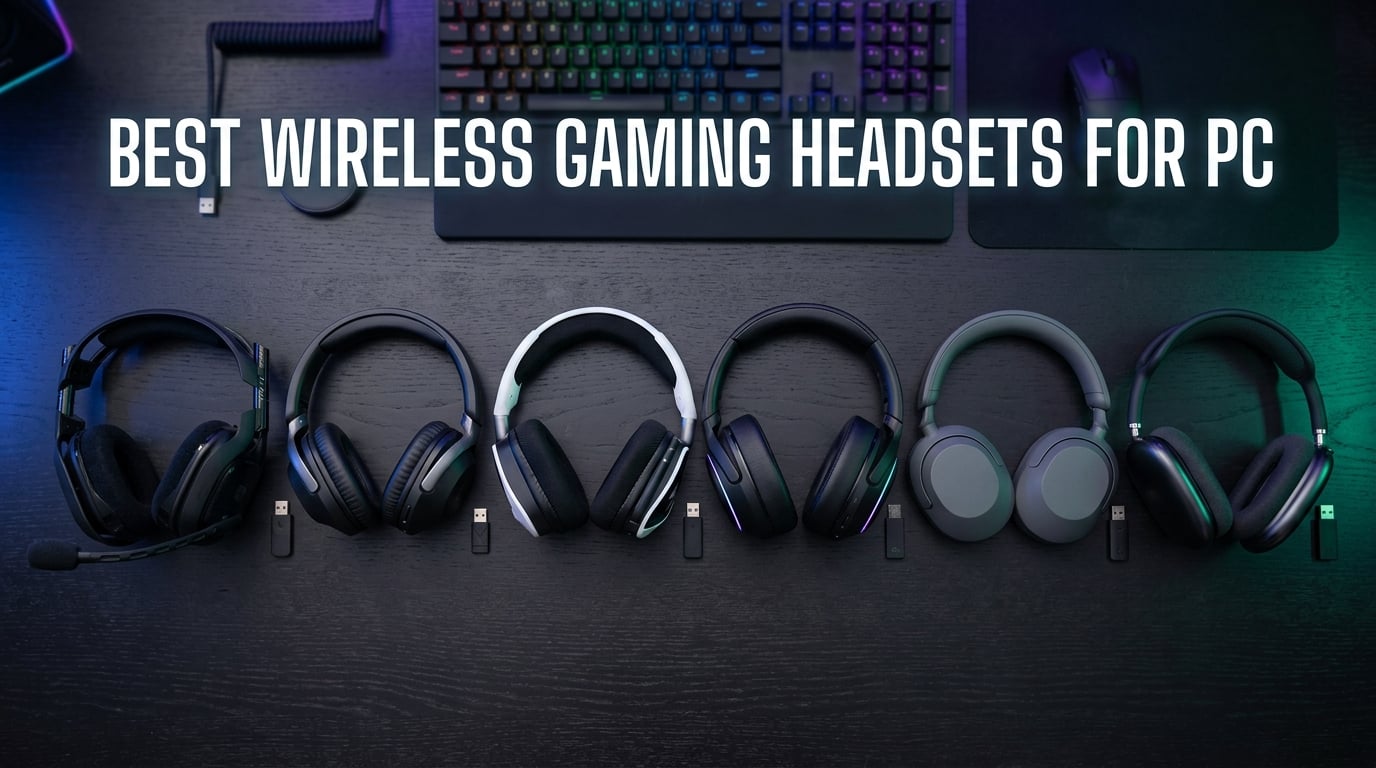 best wireless gaming headsets for PC