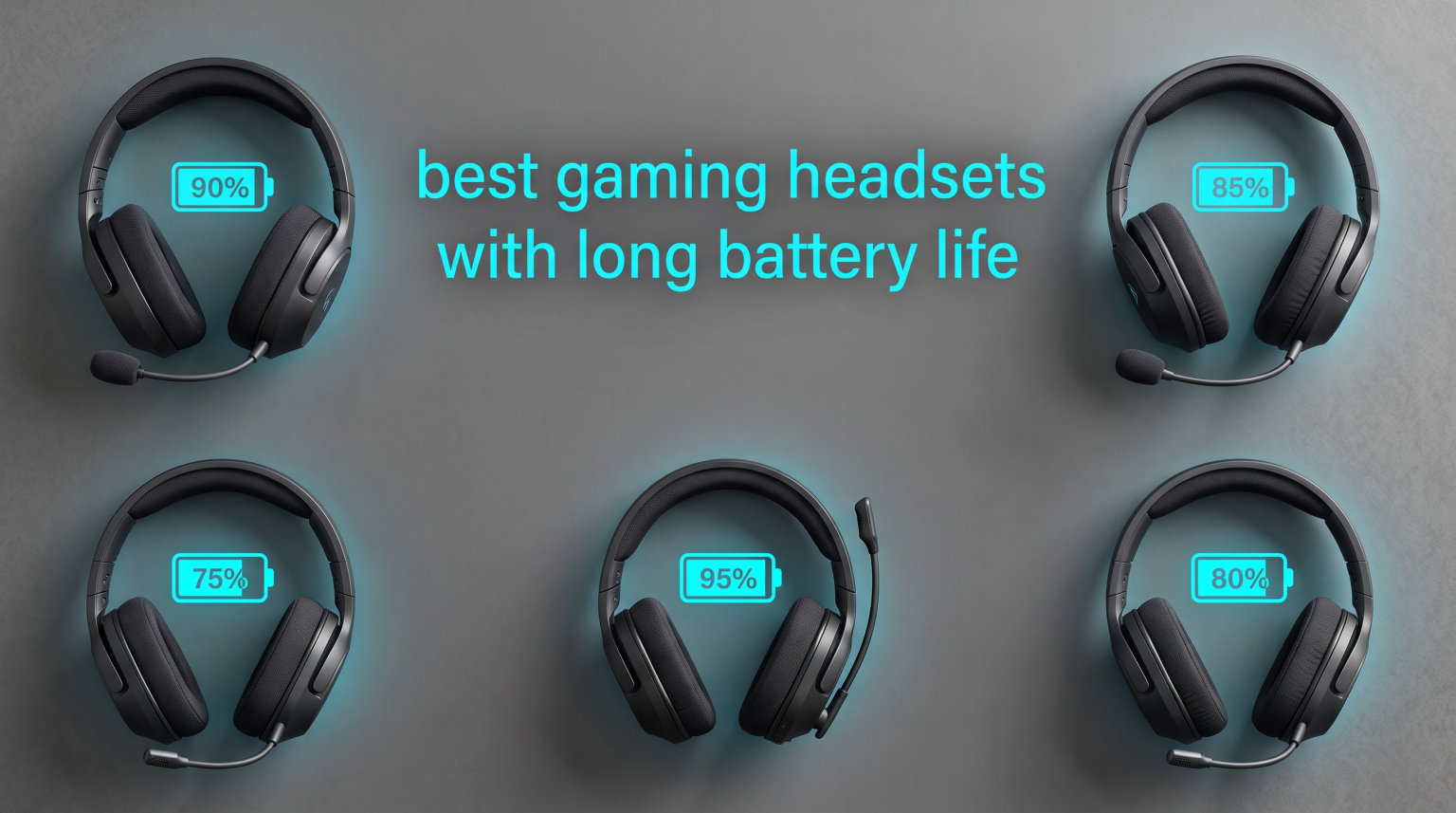 best gaming headsets with long battery life