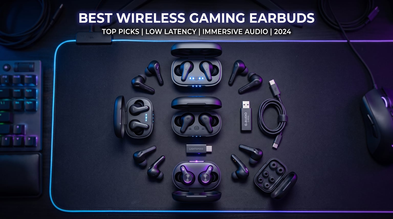 best wireless gaming earbuds
