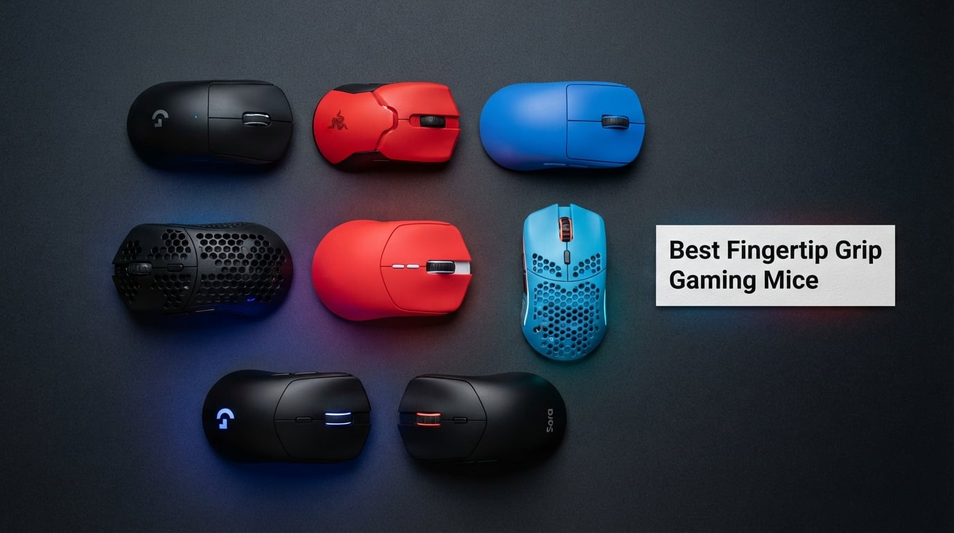 best gaming mice for fingertip grip