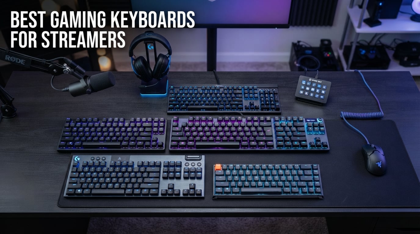 best gaming keyboards for streamers