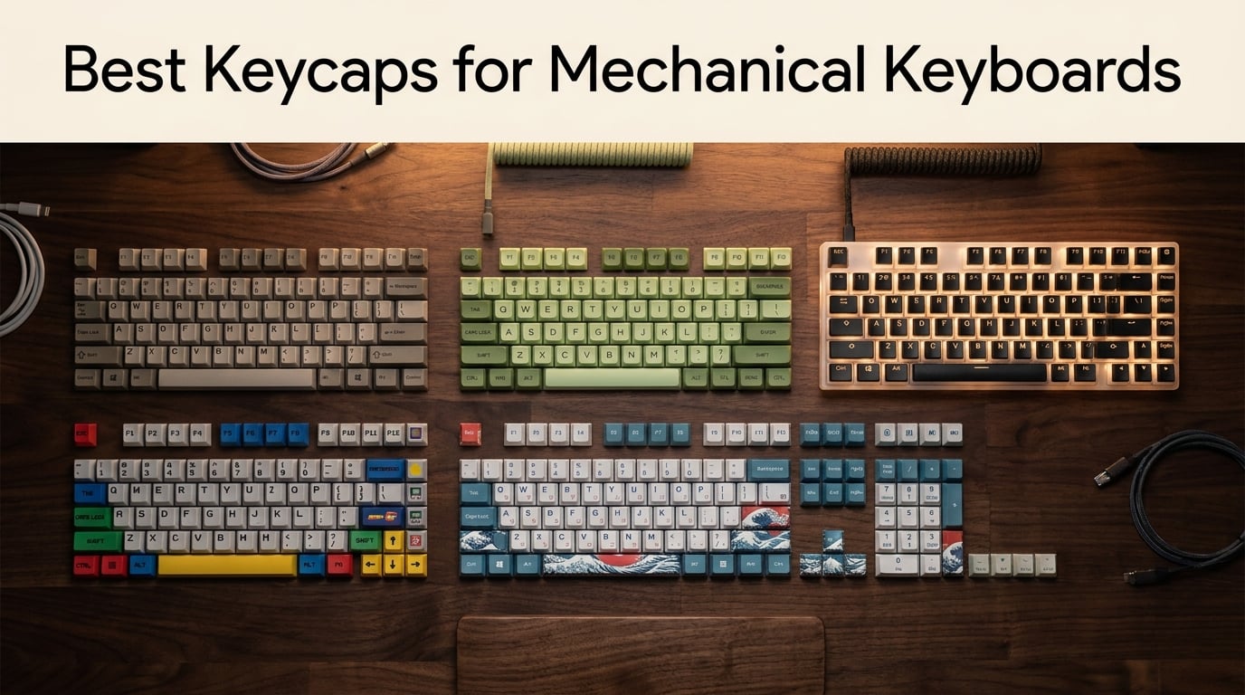 best keycaps for mechanical keyboards