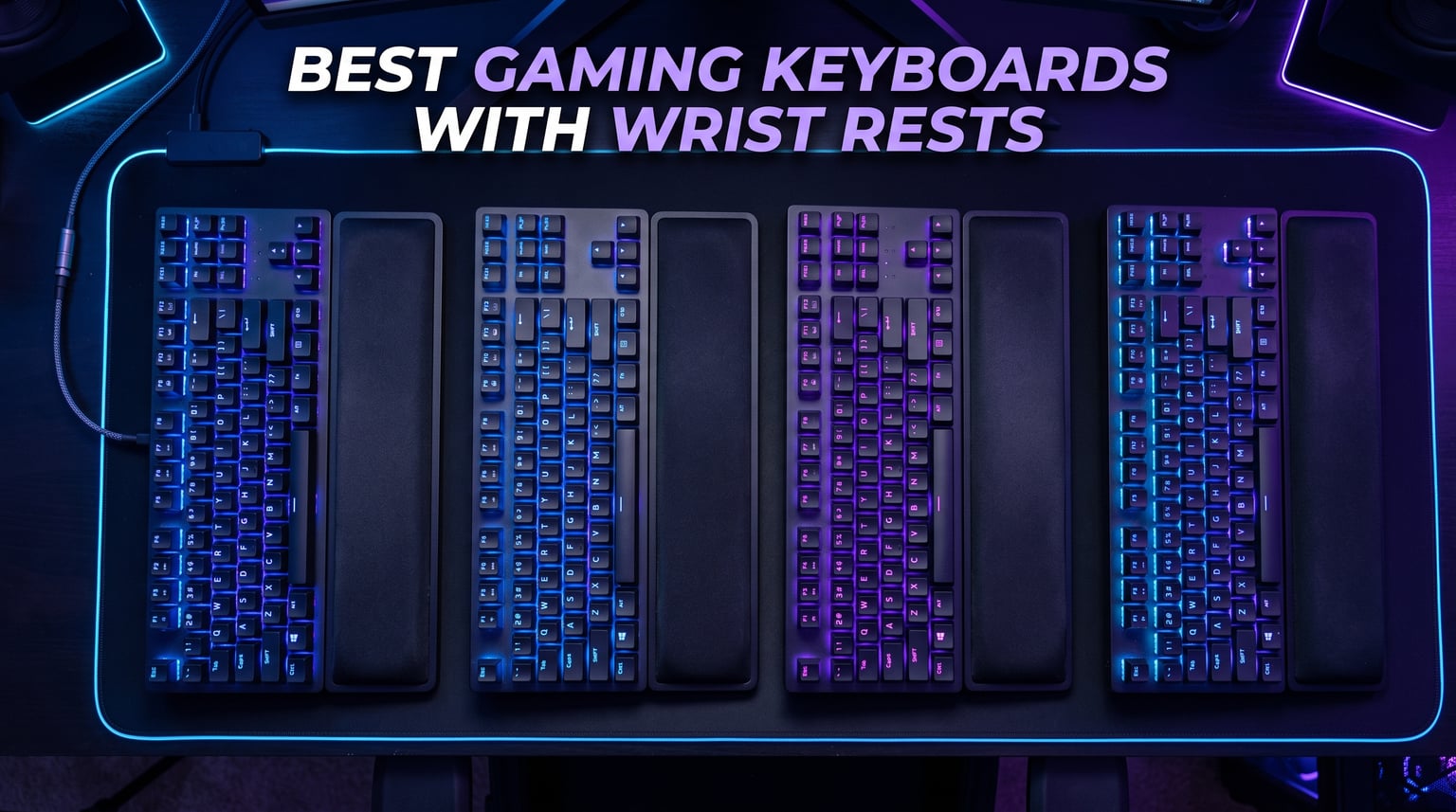 best gaming keyboards with wrist rests