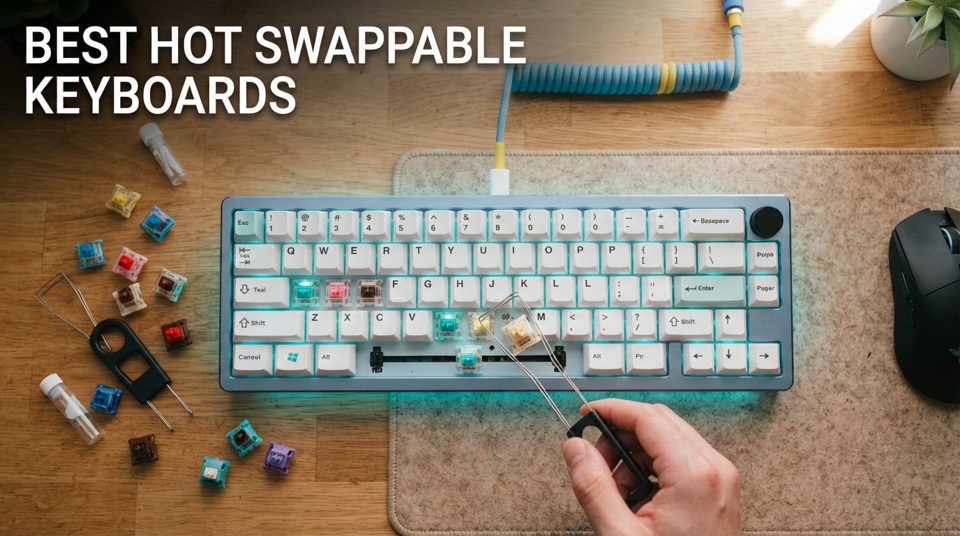 best hot swappable keyboards