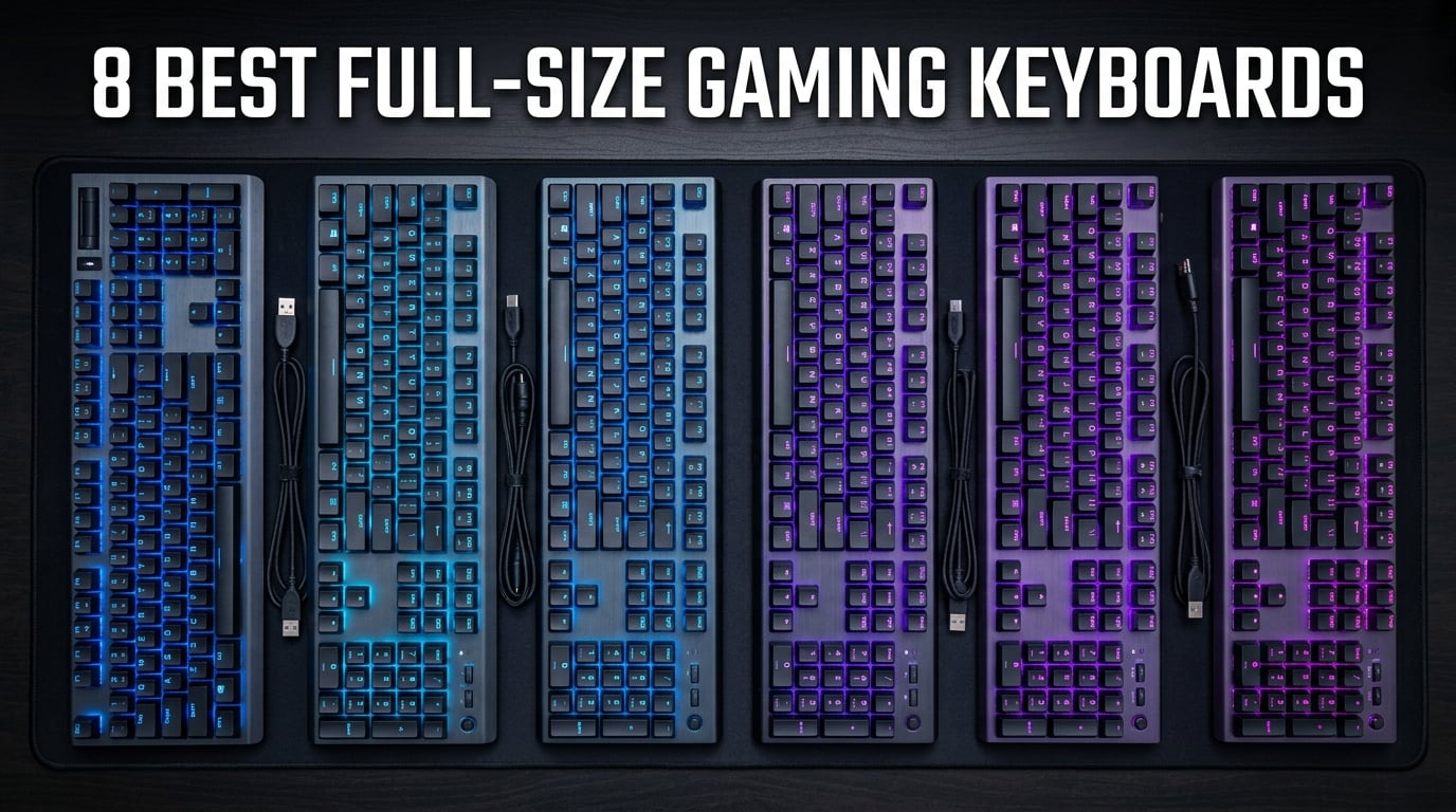best full-size gaming keyboards