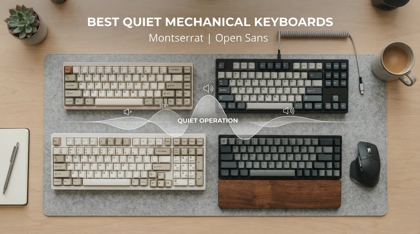 best quiet mechanical keyboards