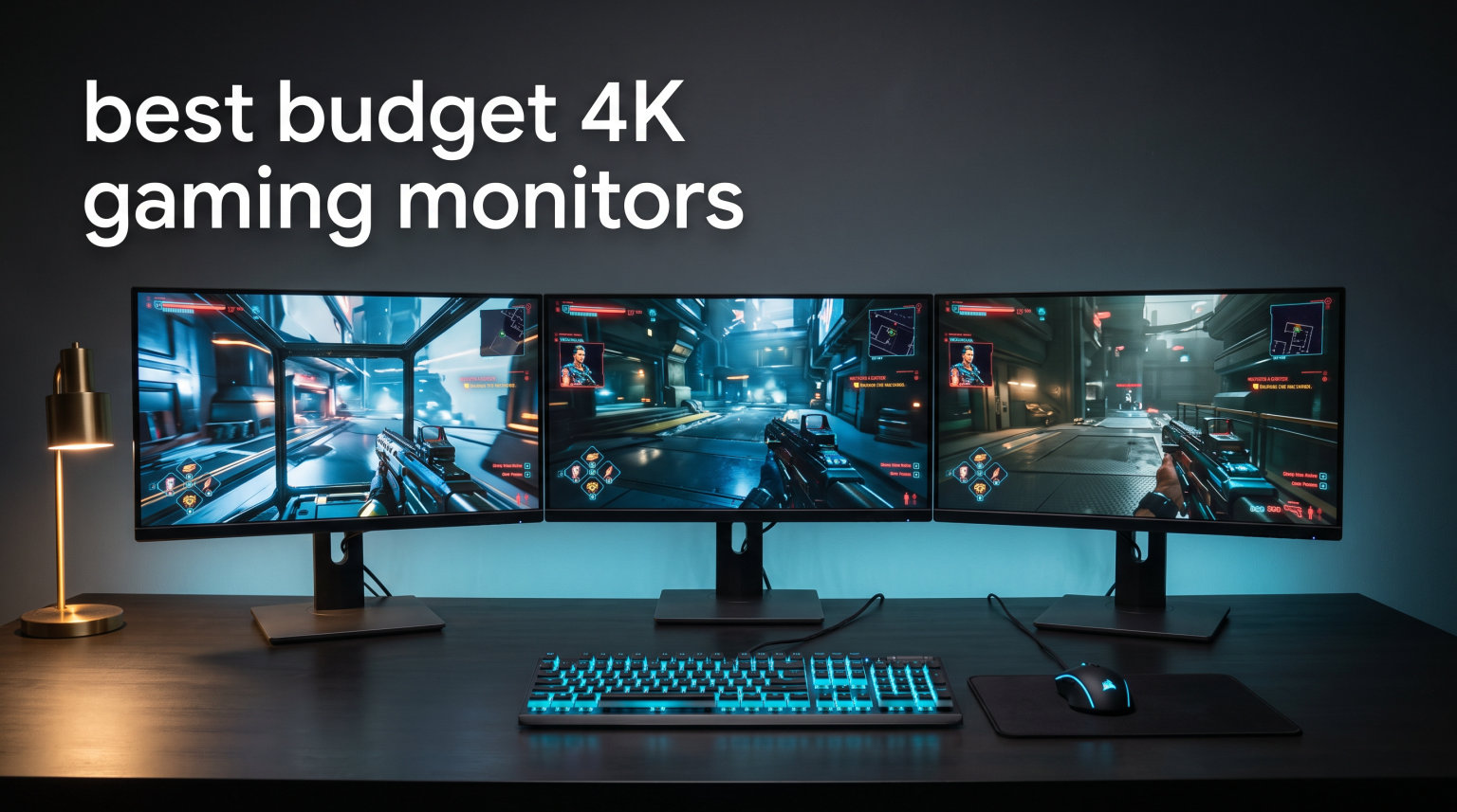 best budget 4K gaming monitors