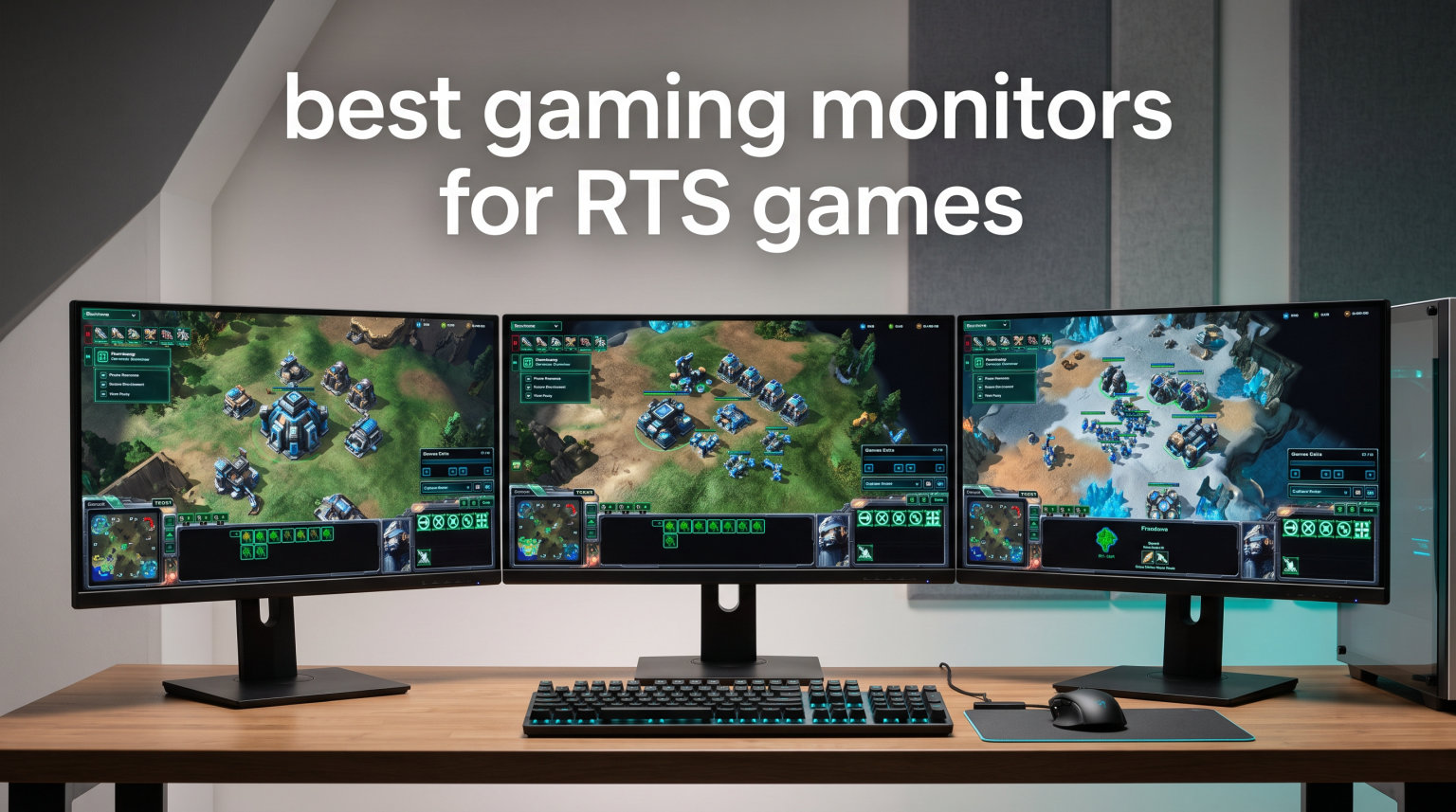 best gaming monitors for RTS games