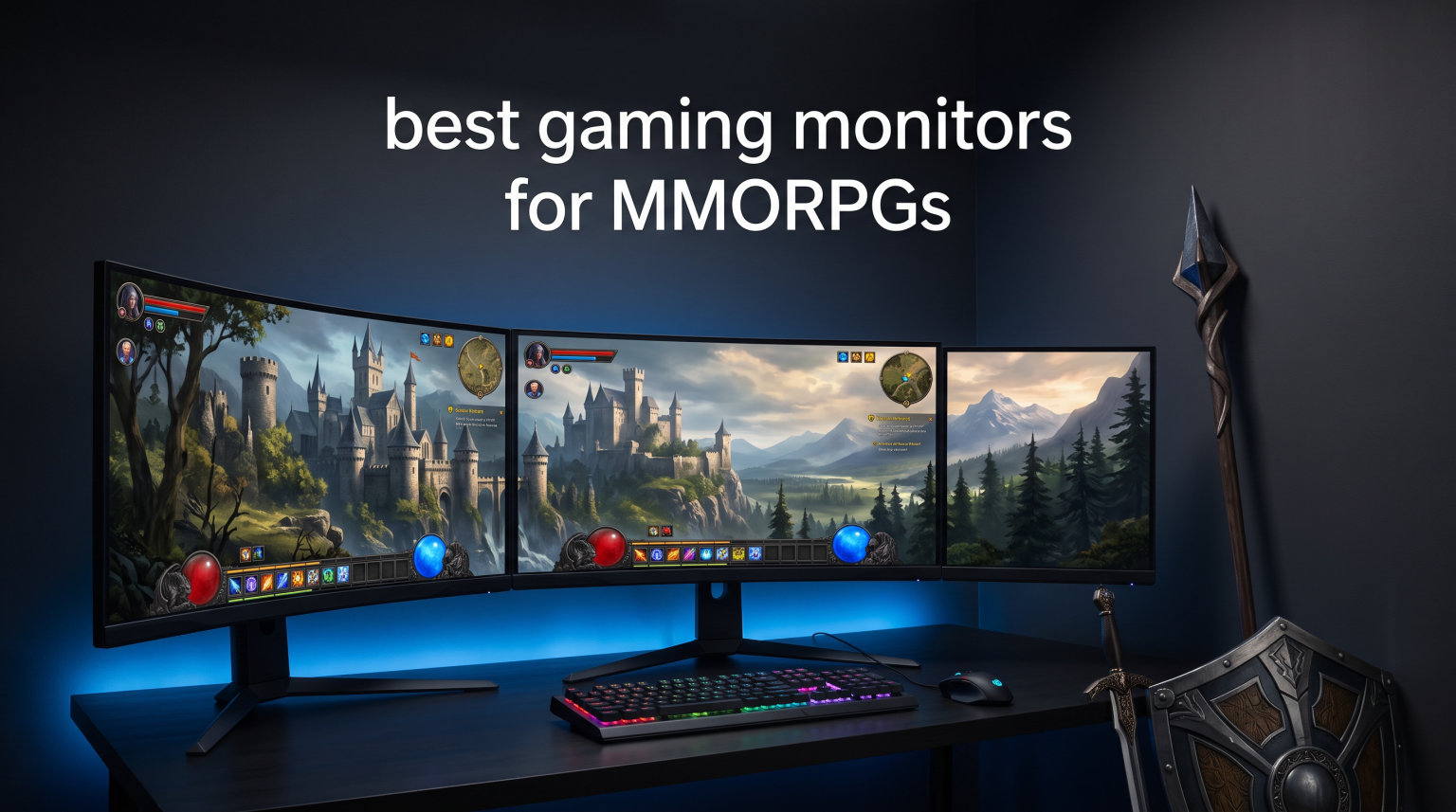 best gaming monitors for MMORPGs