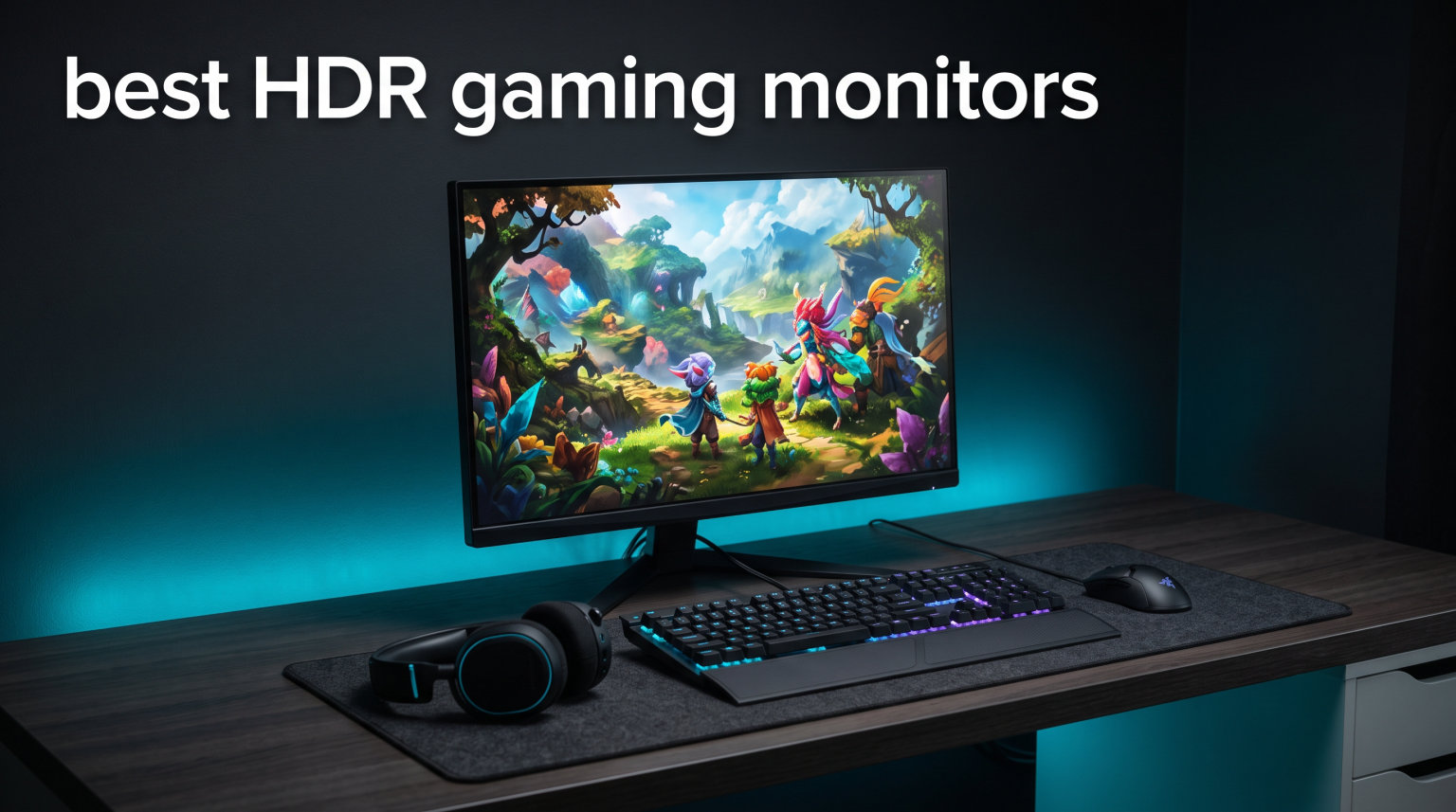 best HDR gaming monitors