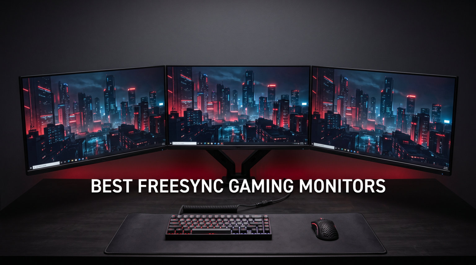 best FreeSync gaming monitors