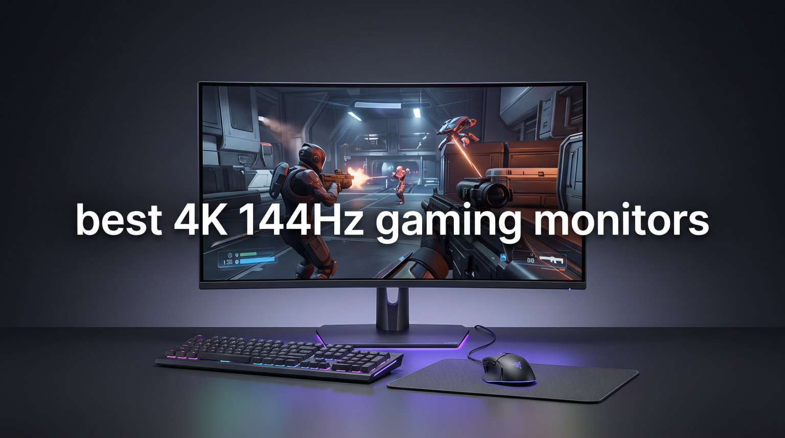 best 4K 144Hz gaming monitors