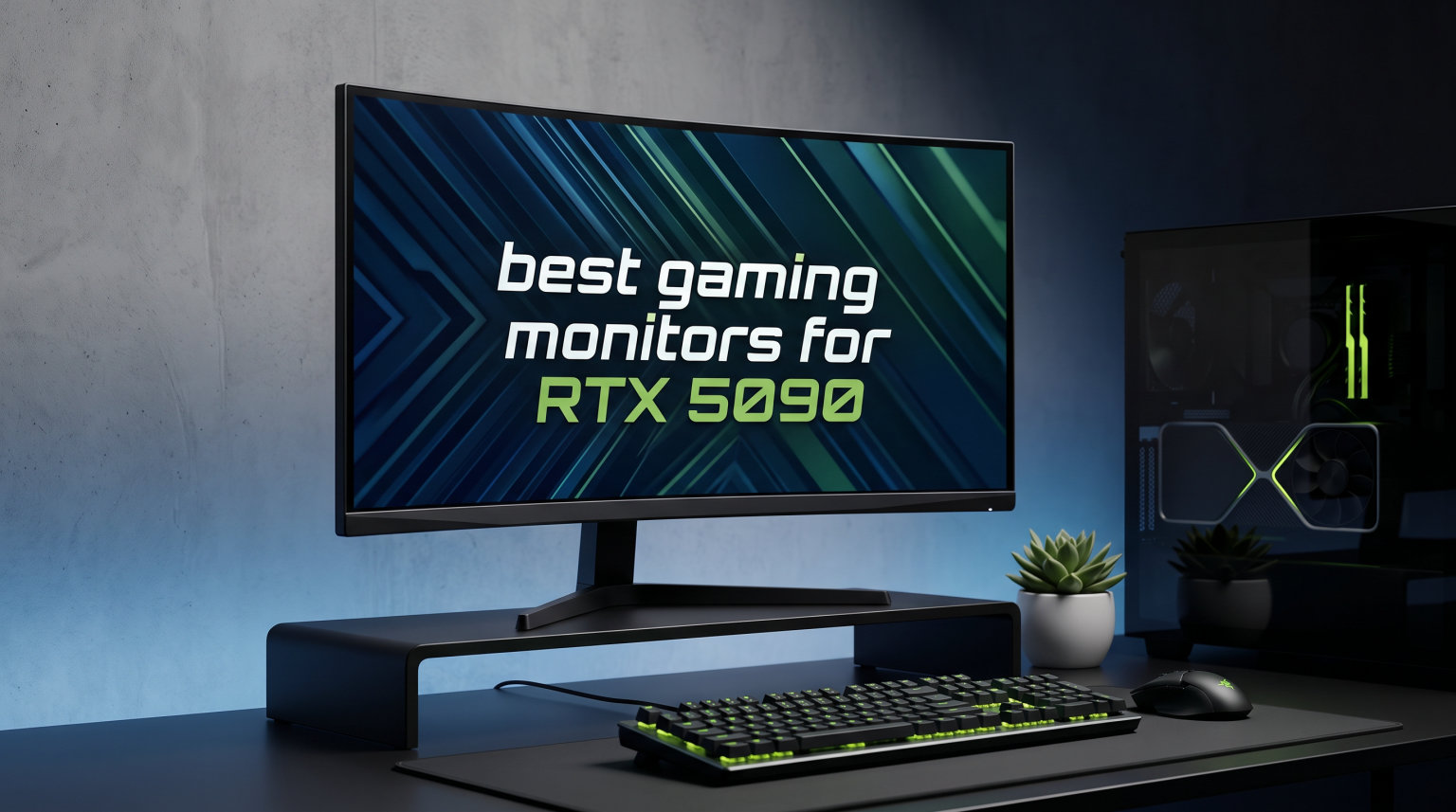 best gaming monitors for RTX 5090