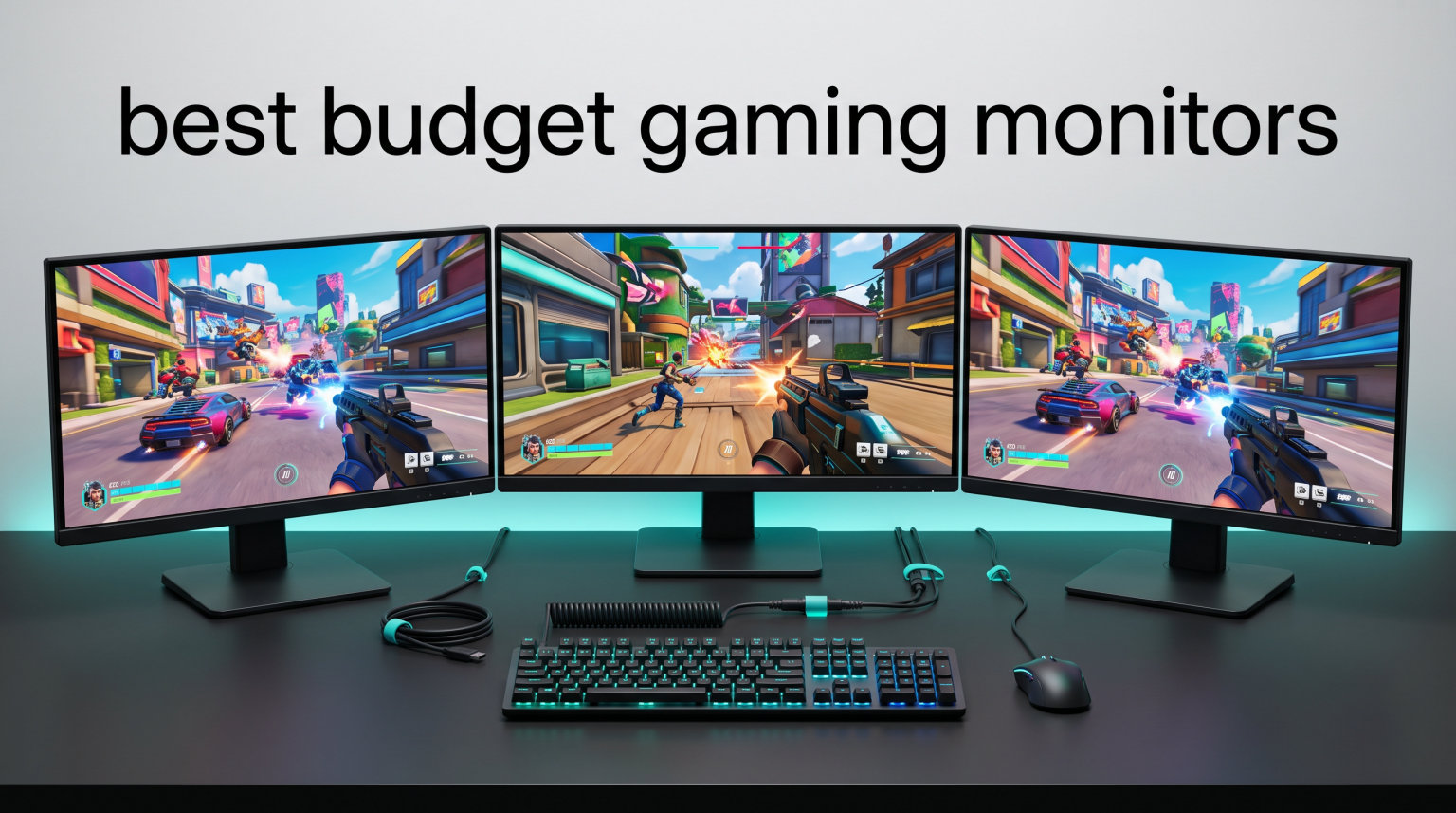 best budget gaming monitors