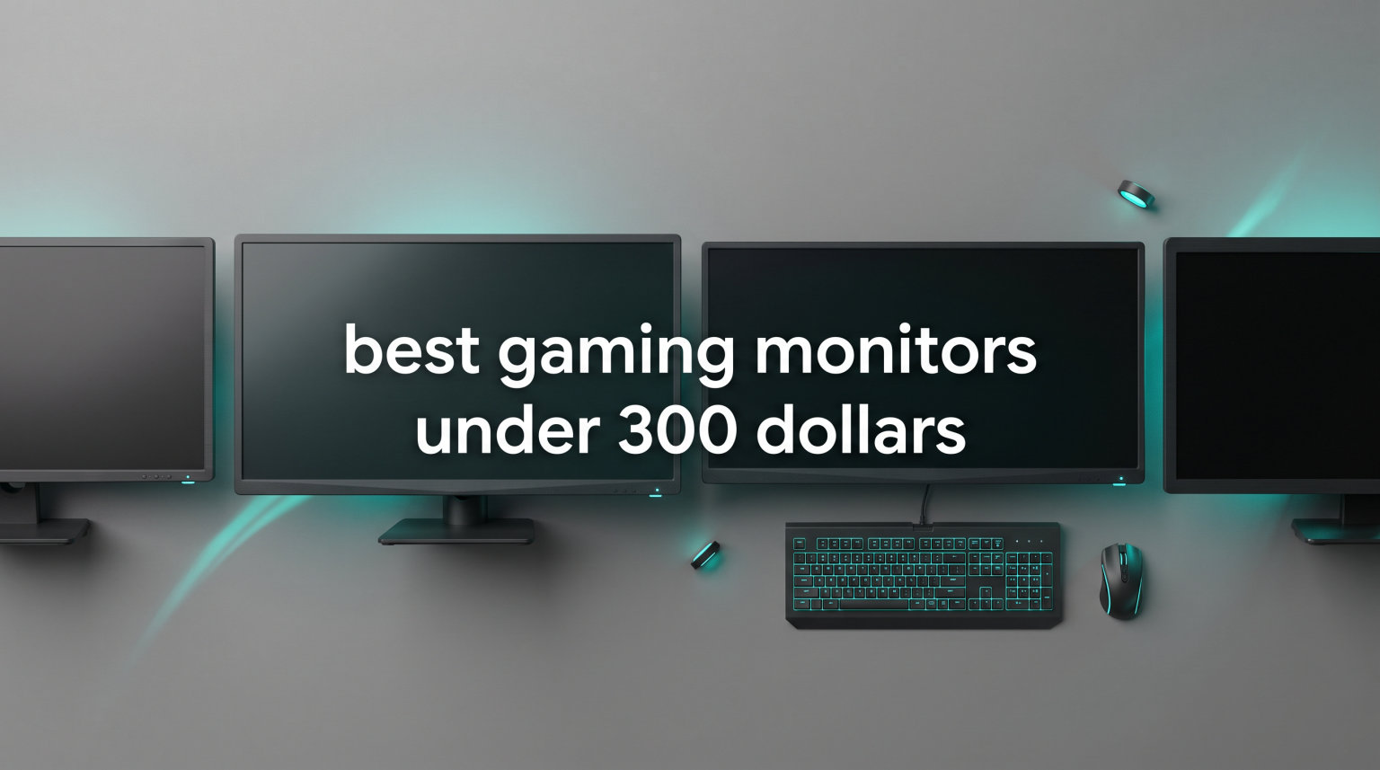 best gaming monitors under 300 dollars