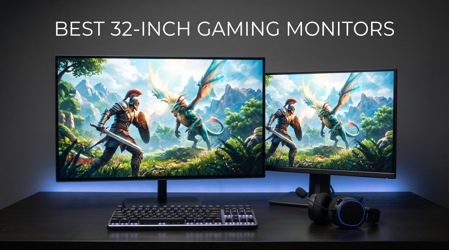 best 32-inch gaming monitors