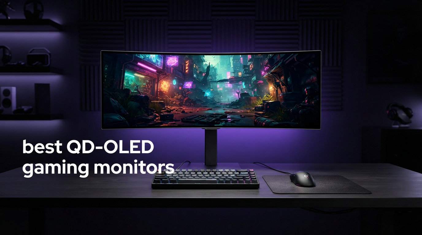 best QD-OLED gaming monitors
