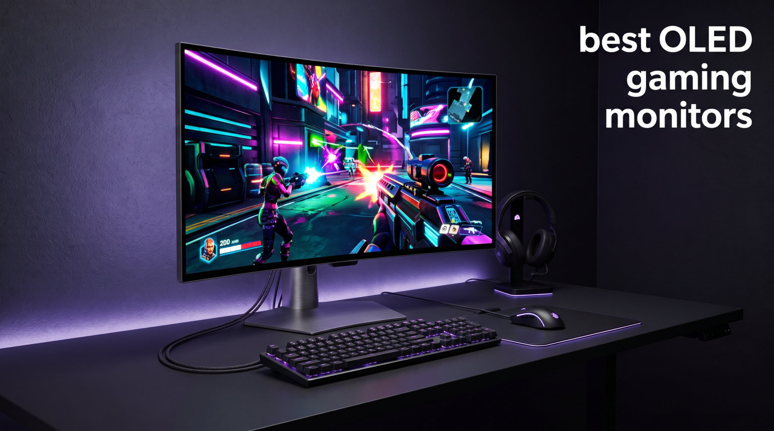best OLED gaming monitors
