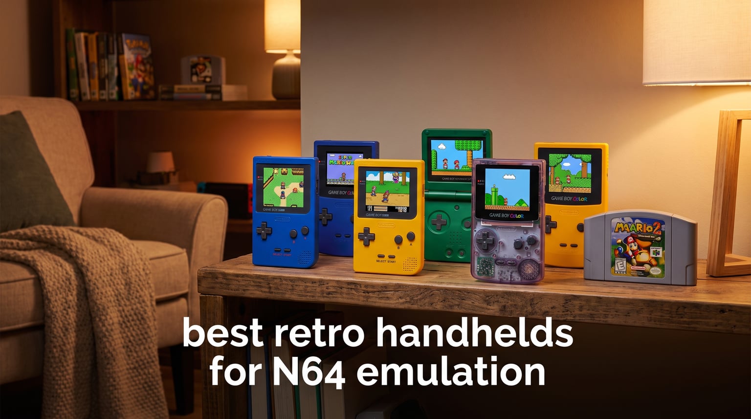 best retro handhelds for N64 emulation