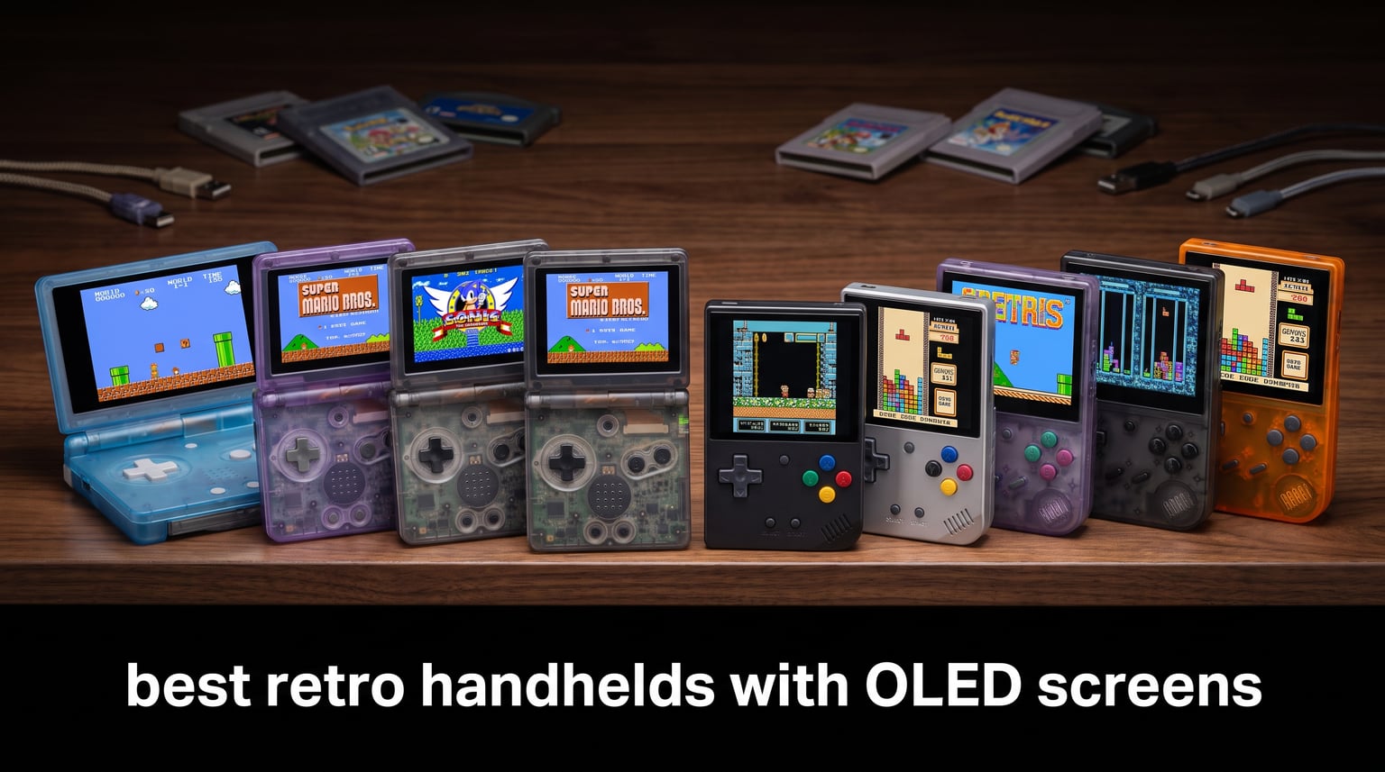 best retro handhelds with OLED screens