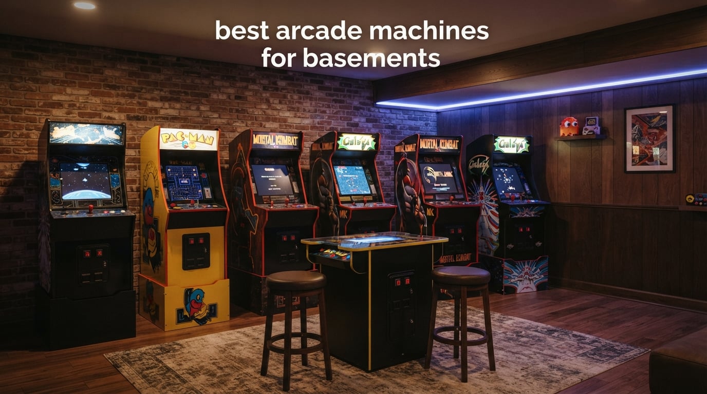 best arcade machines for basements