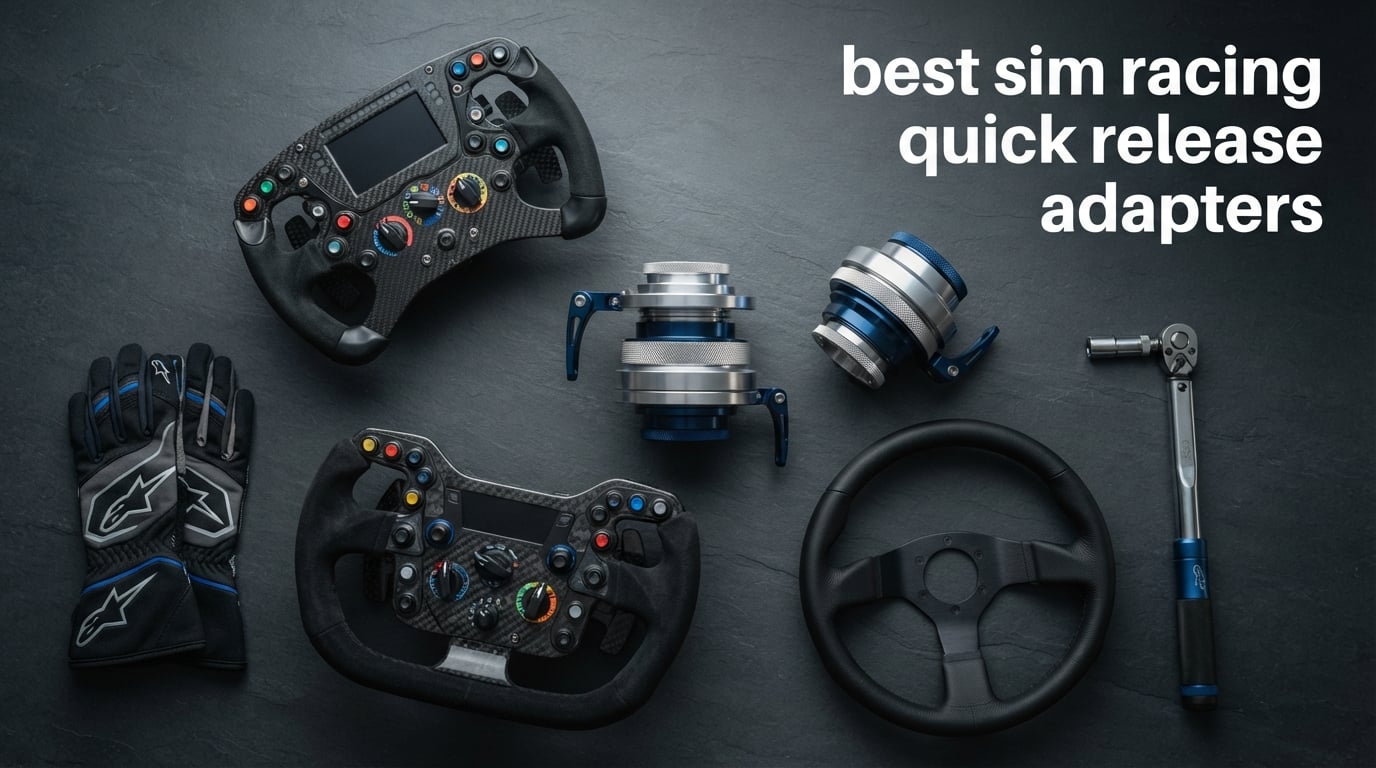 best sim racing quick release adapters