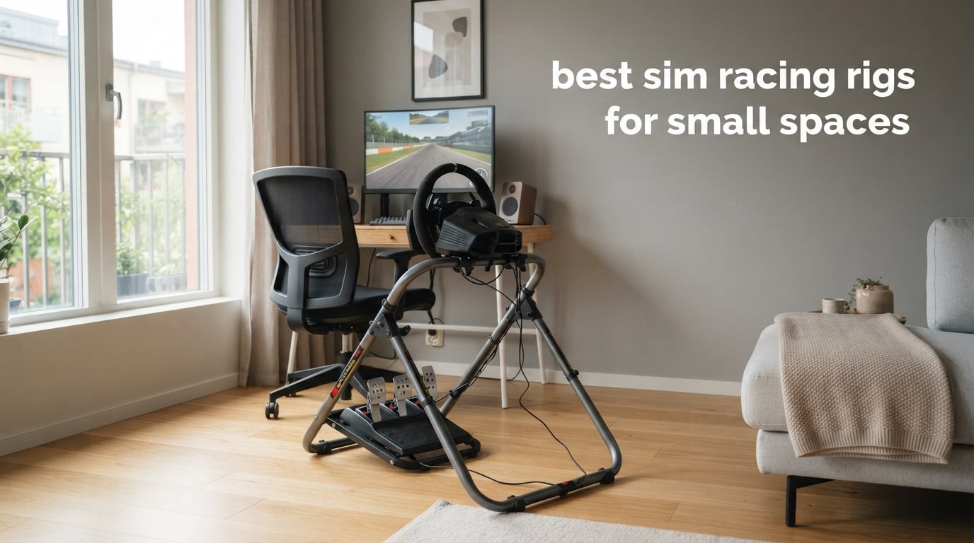 best sim racing rigs for small spaces