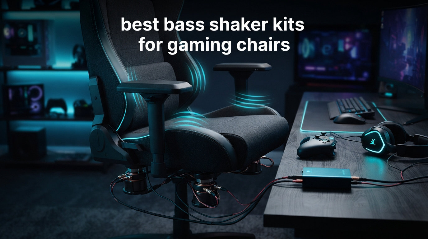 best bass shaker kits for gaming chairs