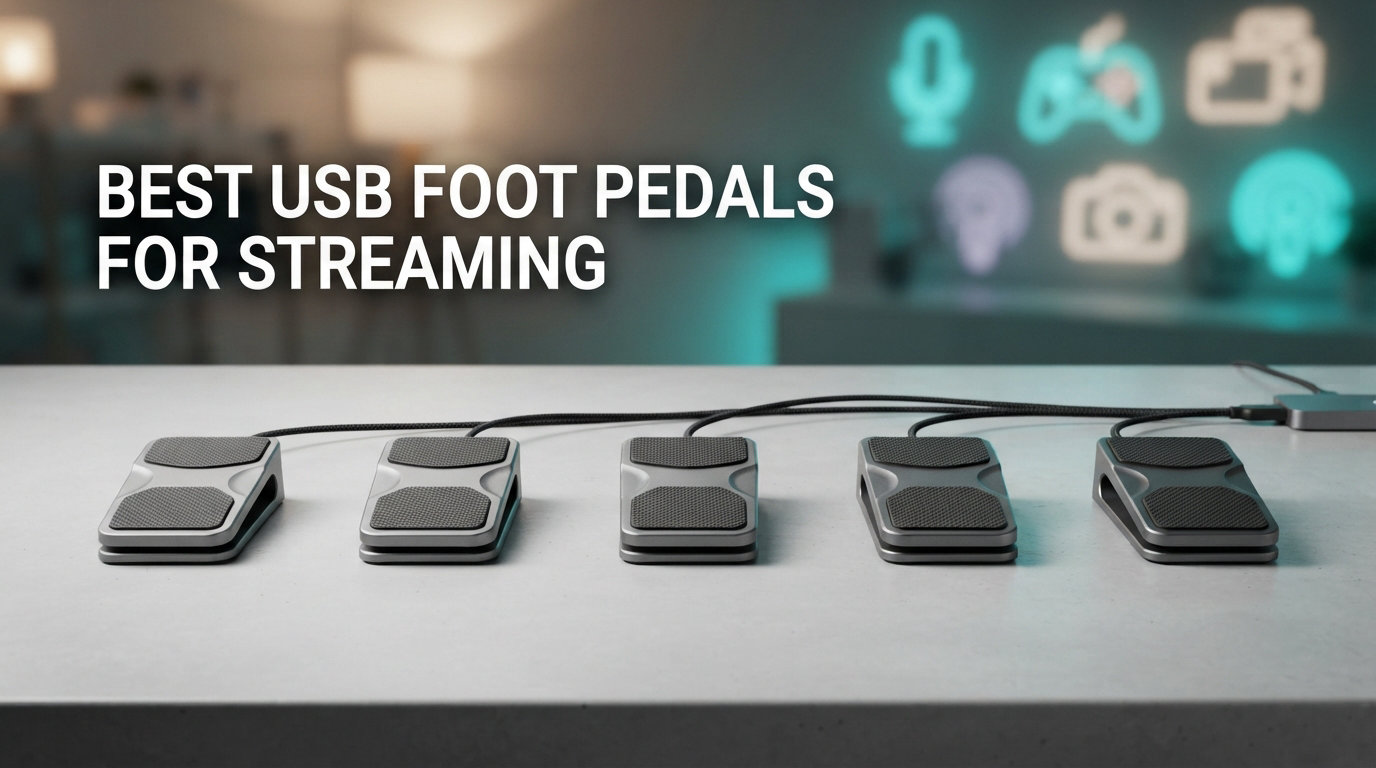 best USB foot pedals for streaming
