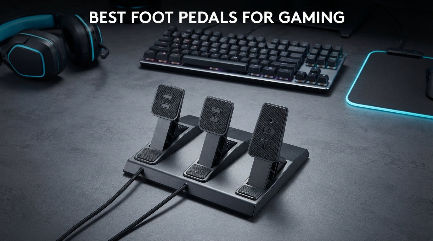 best foot pedals for gaming