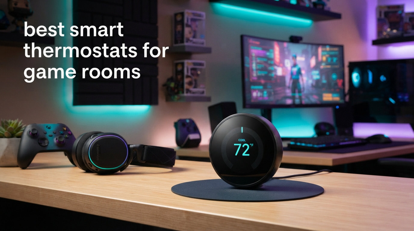 best smart thermostats for game rooms