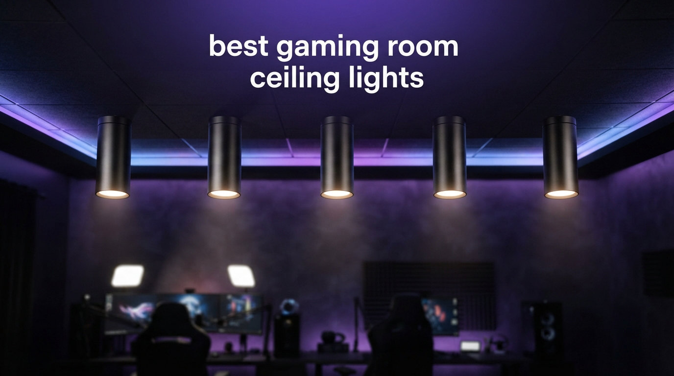 best gaming room ceiling lights