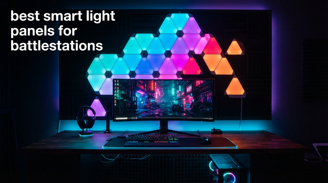 best smart light panels for battlestations