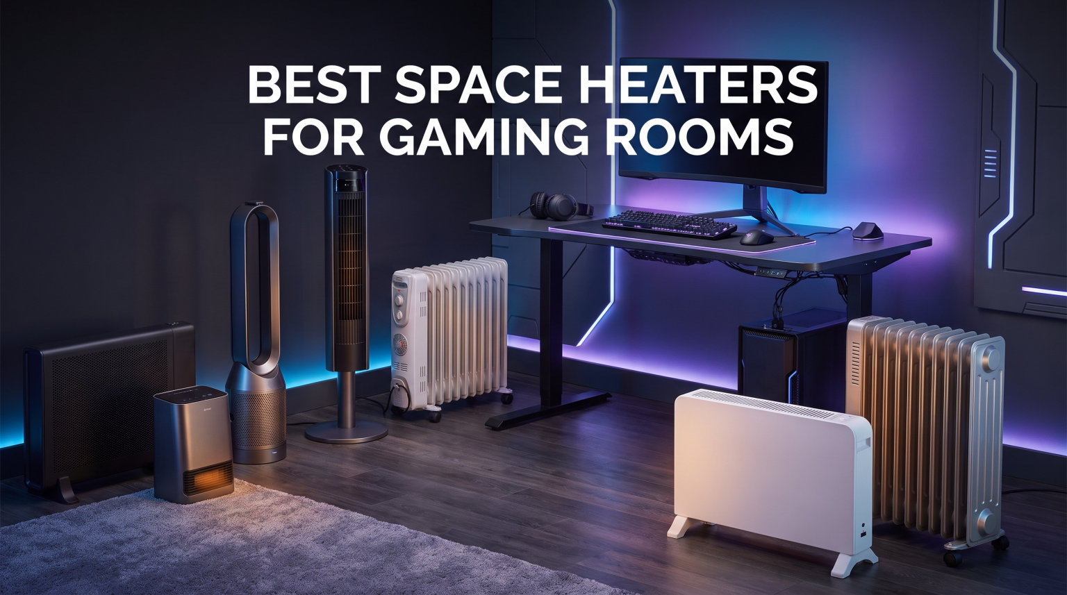 best space heaters for gaming rooms