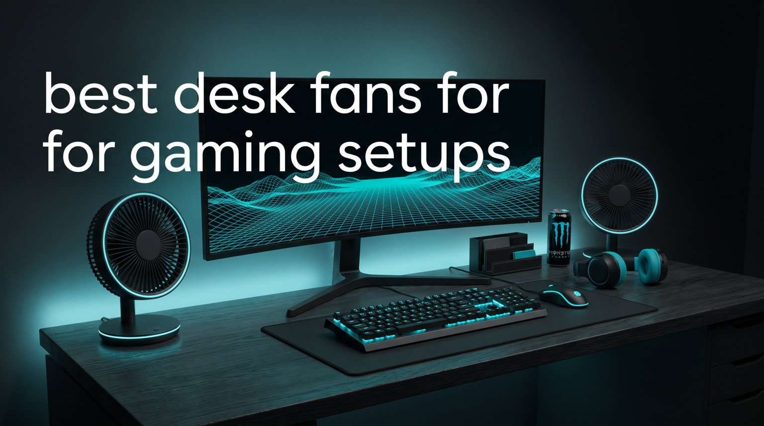 best desk fans for gaming setups