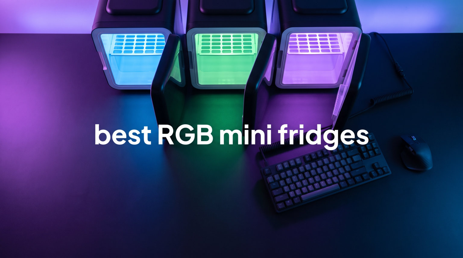 best RGB mini fridges
