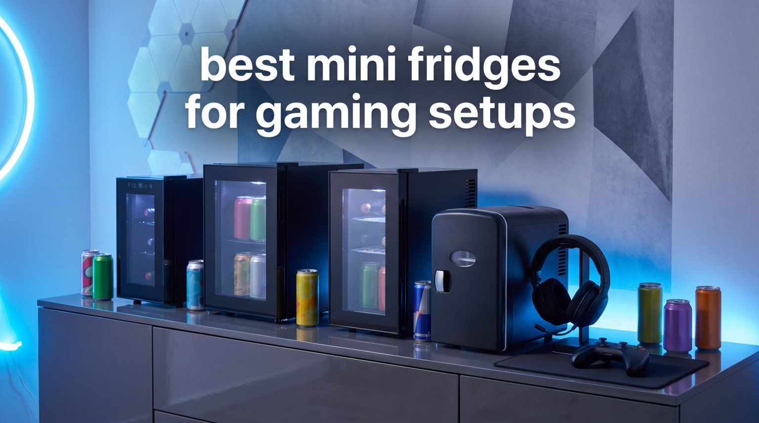 best mini fridges for gaming setups
